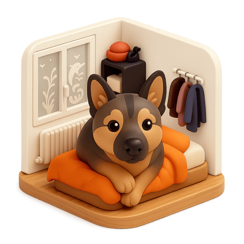 Bruce — Swedish Vallhund, mascot of ulk